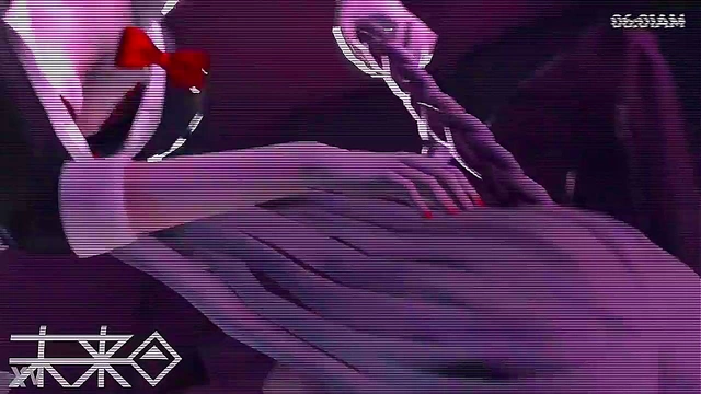 Ultimate Slut Kirigiri Seduces Junko in Danganronpa Hentai 3D Action