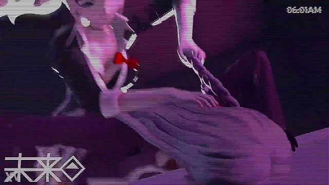 Ultimate Slut Kirigiri Seduces Junko in Danganronpa Hentai 3D Action