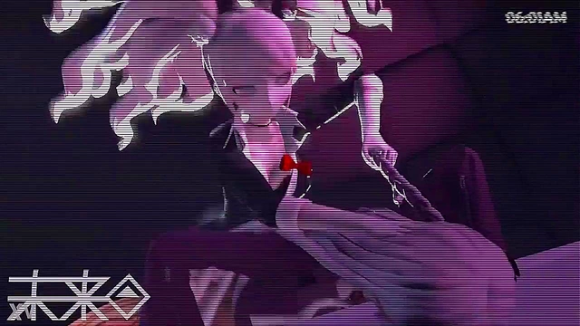 Ultimate Slut Kirigiri Seduces Junko in Danganronpa Hentai 3D Action