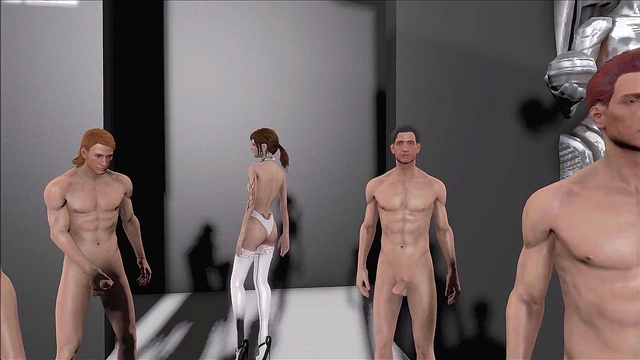 Cute Brunette Anime Chick Shows Off Sexy Fallout 4 Fashion In Kinky Action