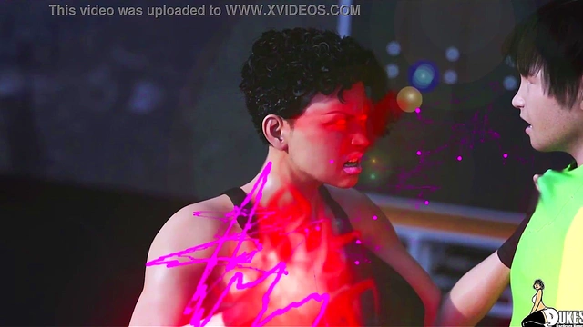 Wimpy Client Dominated By Big-Titted Personal Trainer In Rough 3D Hentai Sex Session