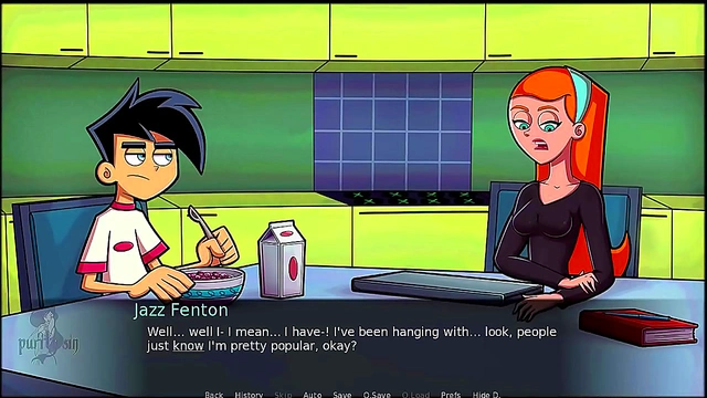 Horny Cheerleaders Seduce Danny Phantom In Amity Park Hentai Adventure