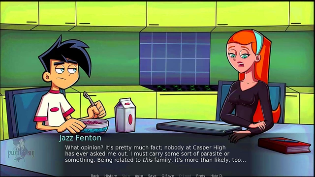 Horny Cheerleaders Seduce Danny Phantom In Amity Park Hentai Adventure