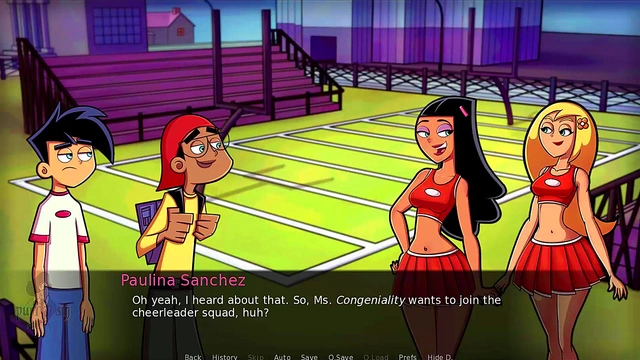 Horny Cheerleaders Seduce Danny Phantom In Amity Park Hentai Adventure