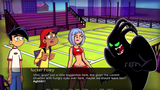 Horny Cheerleaders Seduce Danny Phantom In Amity Park Hentai Adventure