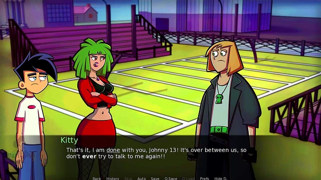 Horny Cheerleaders Seduce Danny Phantom In Amity Park Hentai Adventure