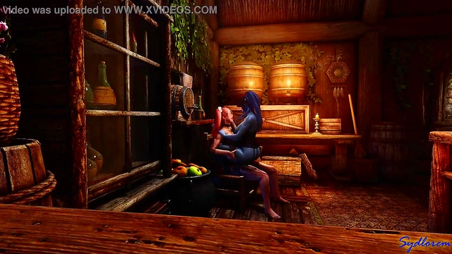 Horny Futa Pei Rides Eleanor’s Horse Dick Outdoors for Handjob & Foot Job Fun