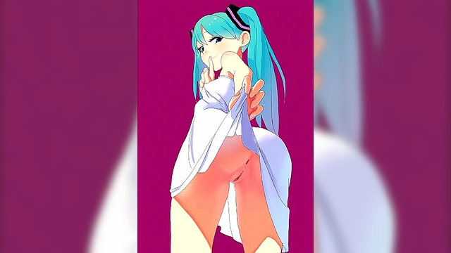 Horny Miku Slideshow Compilation Shows Off Her Sexy Moves & Hentai Charms