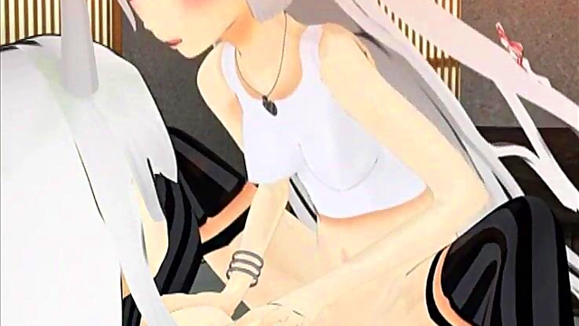 Lovely Anime Twin Sisters Enjoy Hot Hentai Action Together