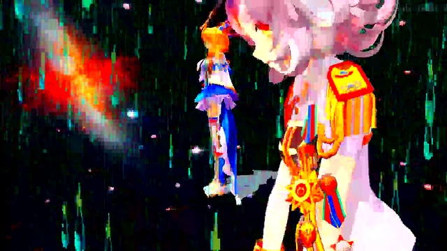 Two Anime Girls Dance and Sing Without Panties MMD Style