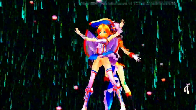 Two Anime Girls Dance and Sing Without Panties MMD Style