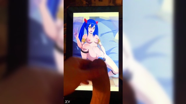 Hentai Anime Wendy Shows Off Her Cum Tributes In Sexy Animations