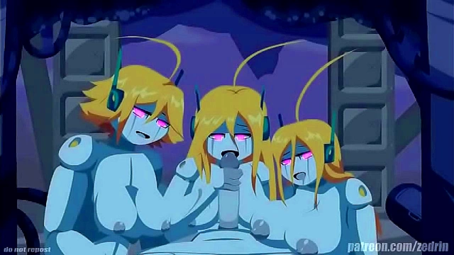 Hacked Harem – Sexy Cyborg Group Sex Adventure With Robots & Octopuses