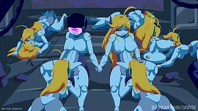 Hacked Harem – Sexy Cyborg Group Sex Adventure With Robots & Octopuses