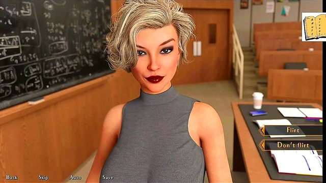 Blonde & Brunette Hentai Babes With Big Asses And Tits Seduce You In This Erotic Visual Novel