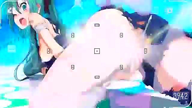 Kawaii Hatsune Miku Rides Dick in World Is Mine Anime Fantasy