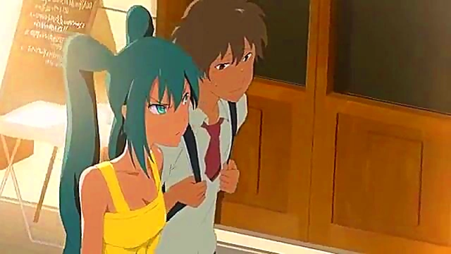 Kawaii Hatsune Miku Rides Dick in World Is Mine Anime Fantasy