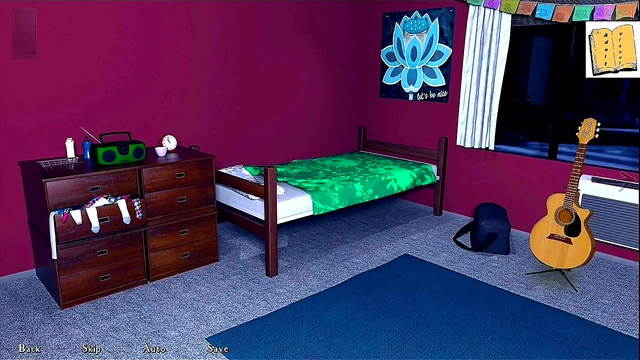 Big-Ass College Chick Rides Dick In 3D Hentai Visual Novel Sex Game Walkthrough