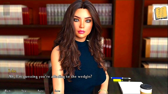 Big-Ass College Chick Rides Dick In 3D Hentai Visual Novel Sex Game Walkthrough