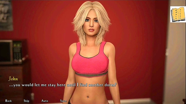 Big-Ass College Chick Rides Dick In 3D Hentai Visual Novel Sex Game Walkthrough