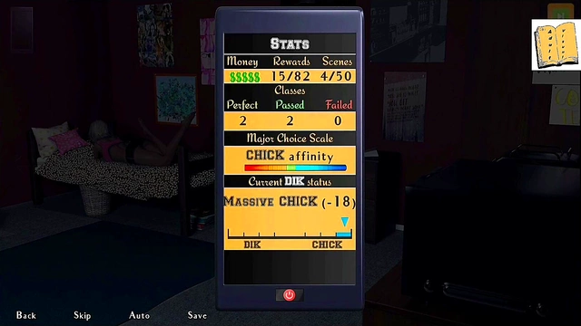 Big-Ass College Chick Rides Dick In 3D Hentai Visual Novel Sex Game Walkthrough