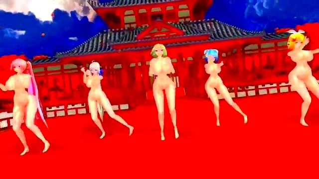 Hentai Vocaloid Nights – MMD Couple’s Steamy Performance