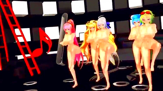 Hentai Vocaloid Nights – MMD Couple’s Steamy Performance