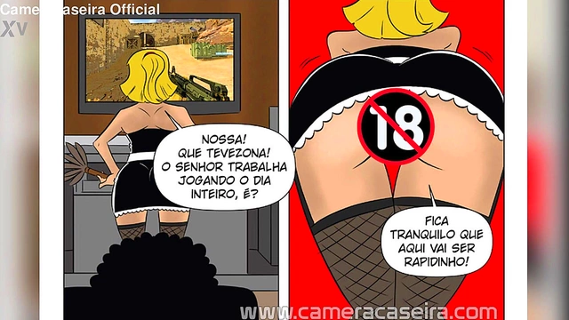 Slutty Cleaners Seduce in Favela for Hot Anime Sex Action