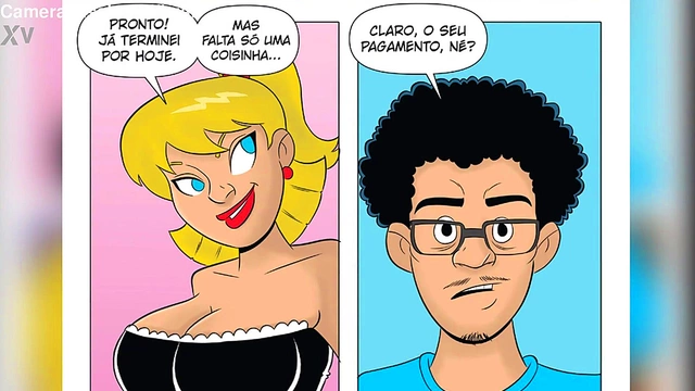 Slutty Cleaners Seduce in Favela for Hot Anime Sex Action