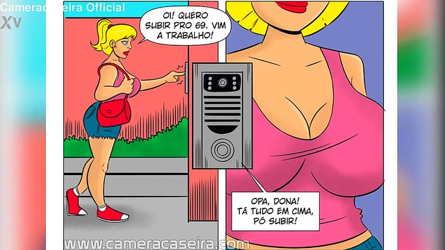 Slutty Cleaners Seduce in Favela for Hot Anime Sex Action