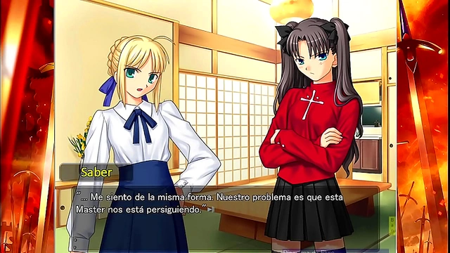 Big-Ass Anime Babe Rides Big Dick In Fate Stay Night Erogame Adventure