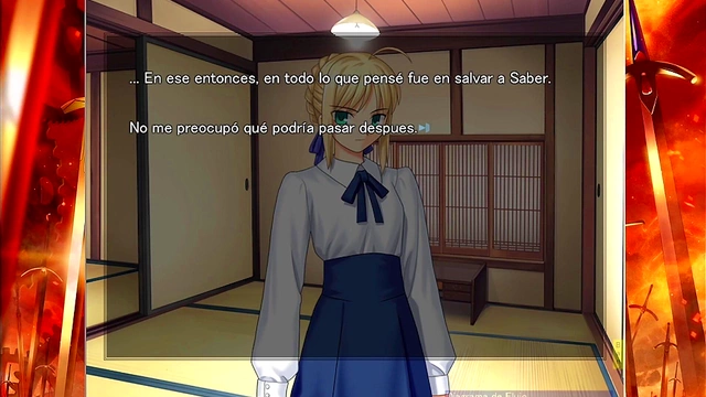 Big-Ass Anime Babe Rides Big Dick In Fate Stay Night Erogame Adventure