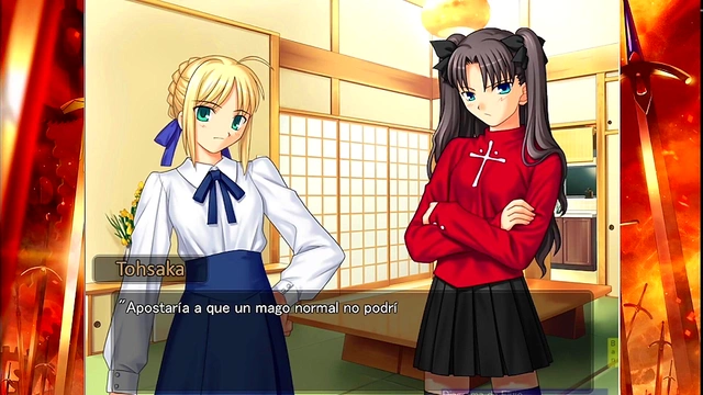 Big-Ass Anime Babe Rides Big Dick In Fate Stay Night Erogame Adventure