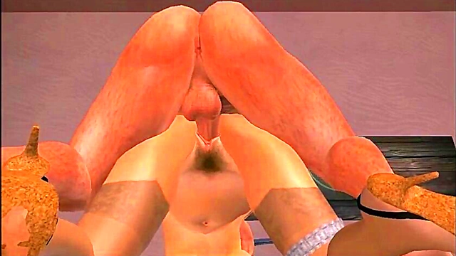 Naughty Nancy’s Mommy Gets Handy With The Toon Handyman For Retro Fun