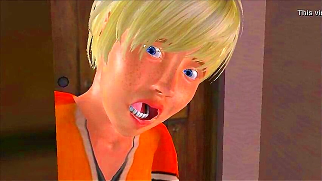 Naughty Nancy’s Mommy Gets Handy With The Toon Handyman For Retro Fun