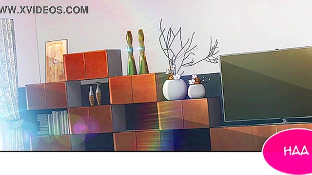 Step-Sisters Share the House and Their Boss's Dick in Anime Horny Adventure