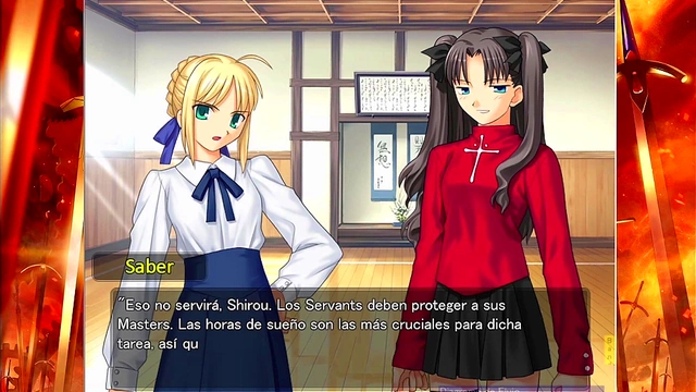 Big-Ass Anime Chick Fulfills Gamer Fantasies in Fate Stay Night Realta Nua