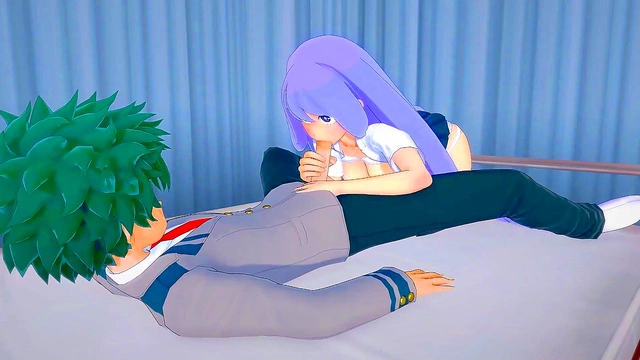 Nejire Hado Teaches Izuku Midoriya What He Truly Desires In My Hero Academia Hentai