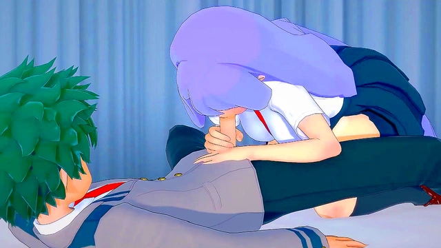 Nejire Hado Teaches Izuku Midoriya What He Truly Desires In My Hero Academia Hentai