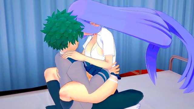 Nejire Hado Teaches Izuku Midoriya What He Truly Desires In My Hero Academia Hentai