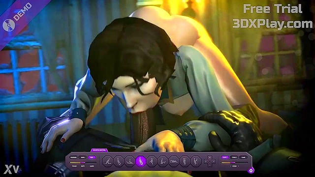 Elizabeth from BioShock Sucks Big Dick in POV Anime Cosplay Blowjob Scene