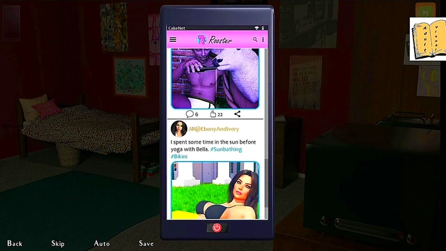 Hot Blonde Chick Rides Big Dick In 3D Hentai Visual Novel Walkthrough