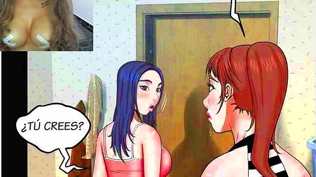 Step Aunt Anime Seduction – Busty Mexican Temptress in Erotic Chapter 24