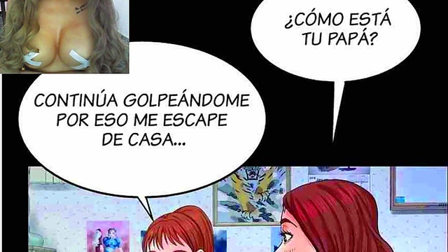 Step Aunt Anime Seduction – Busty Mexican Temptress in Erotic Chapter 24