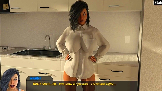 Big-Ass MILF With Big Tits Gets Pounded By Massive Dick In Anime Ecchi Fantasy