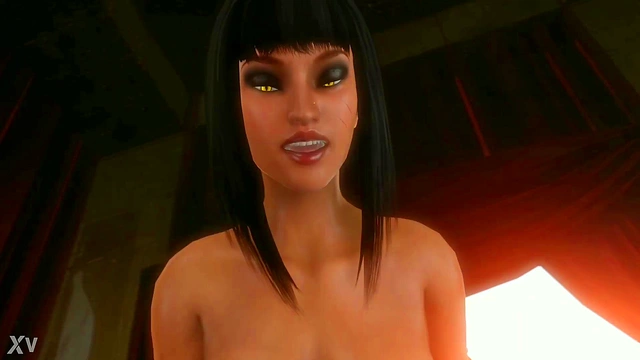 Big-Titted Farah, Osira, and Queen Opala Ride Cock in Wild 3D Hentai Action