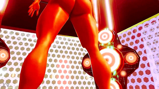 Nude Space Fighters Battle in 3D Arena for Sci-Fi Pleasure