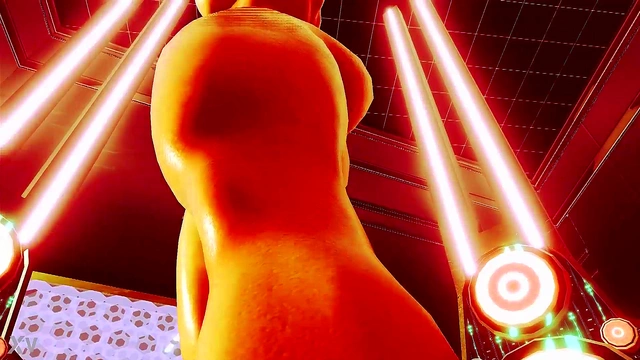Nude Space Fighters Battle in 3D Arena for Sci-Fi Pleasure