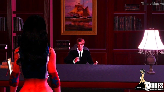 Horny Pro Wrestling Diva Dominated By Hardcock Luchador In Rough 3D BDSM Action