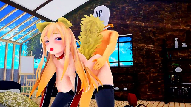Cute MMD Anime Chick Shows Off Her Sexy Moves In Hot Hentai Action